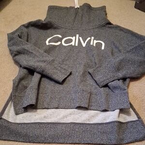 Calvin Klein Charcoal Gray Sweatshirt